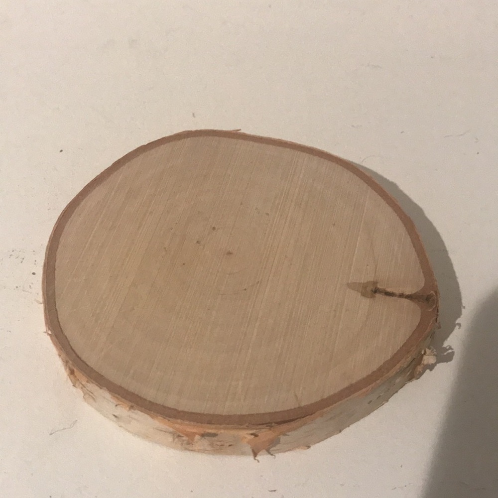 Rustic Wood Coasters Set - Picture 3 of 3